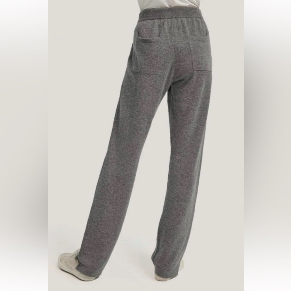 Gentle Herd Gray Cashmere Sweatpants - Picture 8 of 8